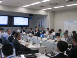 顧問会議の様子