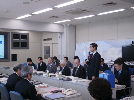 第９回原子力防災専門家会議の様子