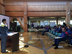 原子力防災に関する講演