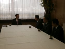 中国電力との面談