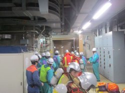 初期消火活動訓練