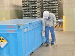 中国電力による放射線量の測定