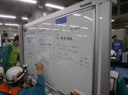 緊急時対策所の様子