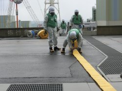 大量注水車による代替注水訓練(2)