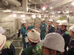 ３号機原子炉建屋内部の視察