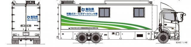 移動式放射能測定車
