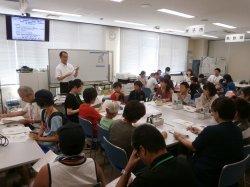 「放射線を測ってみよう」鳥取大学 北先生の授業風景