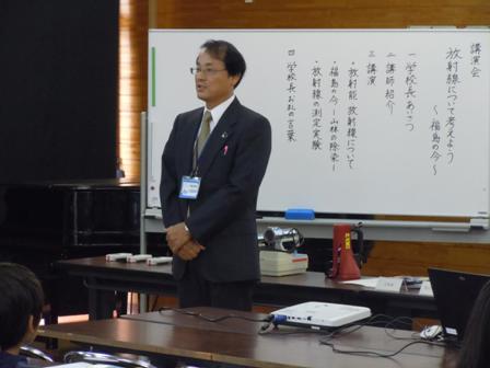 ○北村校長あいさつ