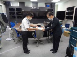 申し入れの模様